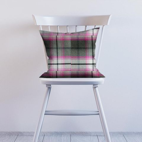 Balmoral Fuchsia Cushion