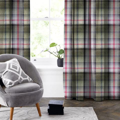 Balmoral Hunter Made To Measure Curtain