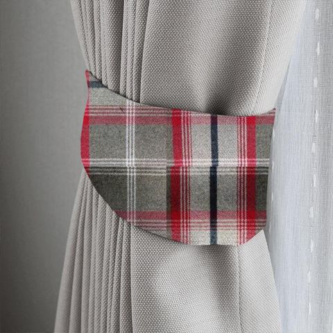 Balmoral Rosso Tieback