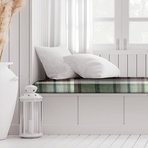 Balmoral Sage Box Cushion