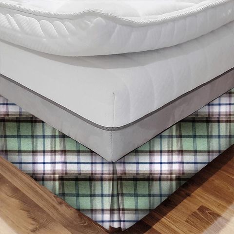 Balmoral Sage Bed Base Valance