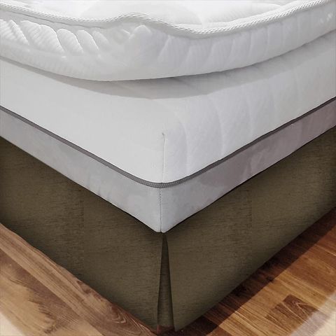 Kensington Mocha Bed Base Valance