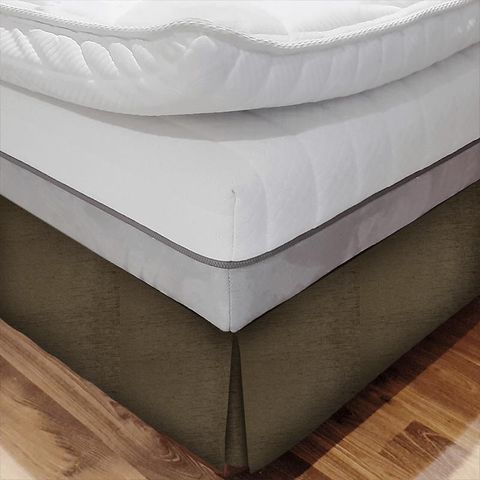 Kensington Mocha Bed Base Valance