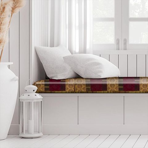 Prague Plum Box Cushion