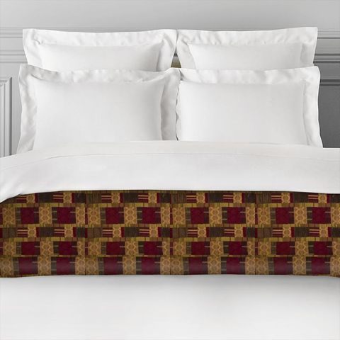 Prague Plum Bed Runner
