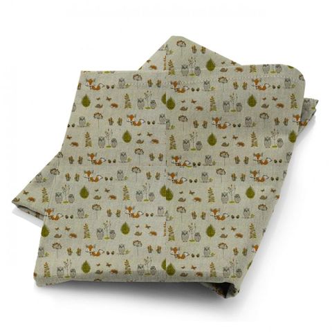 Woodland Fox Multi Fabric