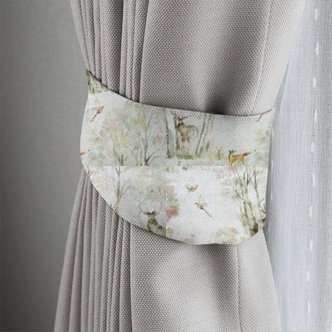 Enchanted Forest Linen Tieback