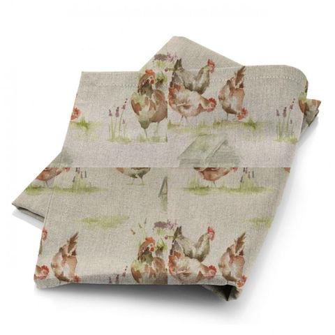 Henny Penny Linen Fabric