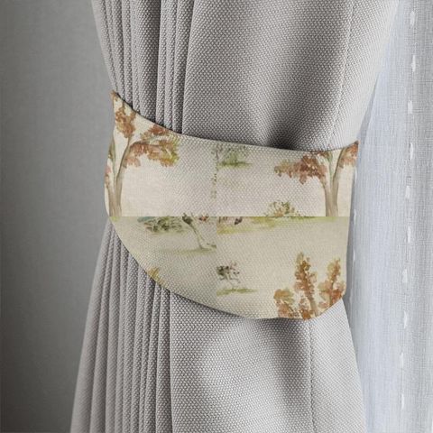 Horse And Hound Linen Tieback