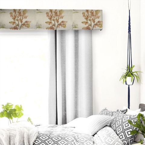 Horse And Hound Linen Pelmet