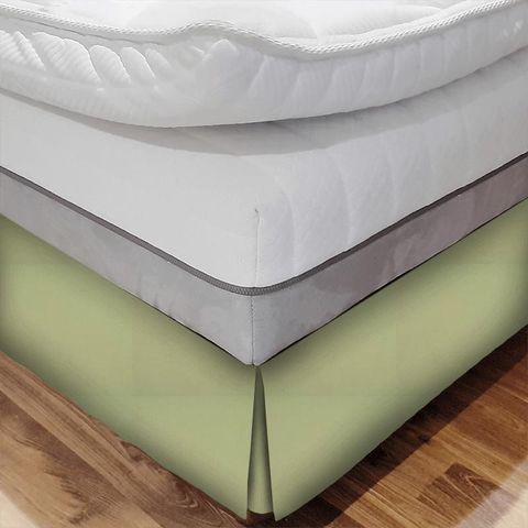 Cole Pistachio Bed Base Valance