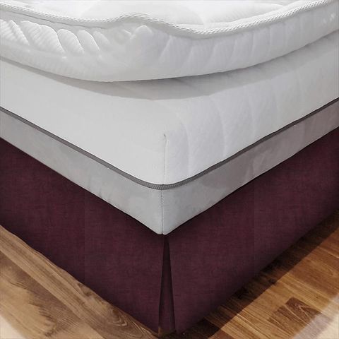 Passion Grape Bed Base Valance