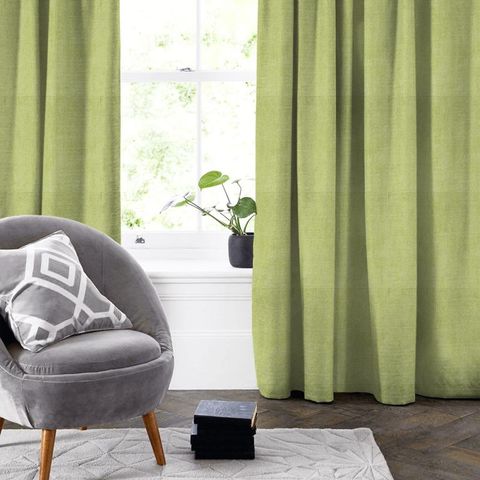 Passion Lime Made To Measure Curtain