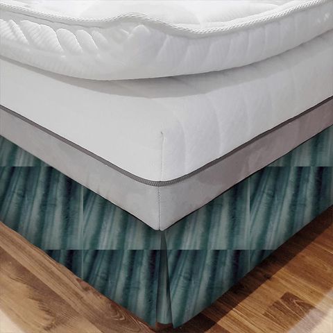 Belvoir Azure Bed Base Valance