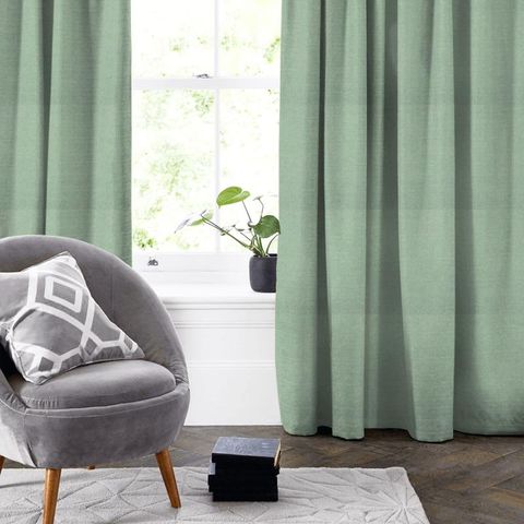 Marylebone Aqua Made To Measure Curtain
