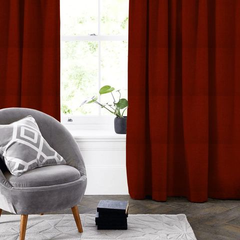 Marylebone Cherry Made To Measure Curtain