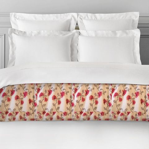Peony Flame Bed Runner