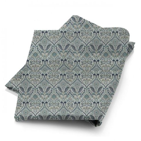 Hidcote Prussian Fabric