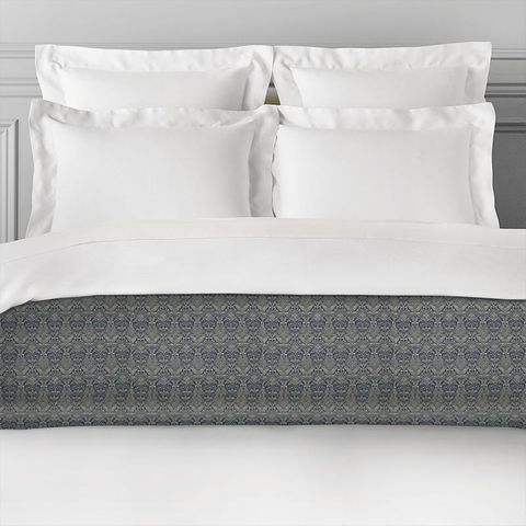 Hathaway Indigo Bed Runner