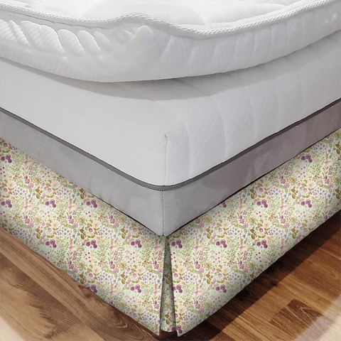 Field Flowers Copper Bed Base Valance