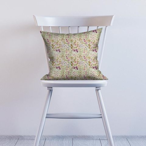 Field Flowers Copper Cushion