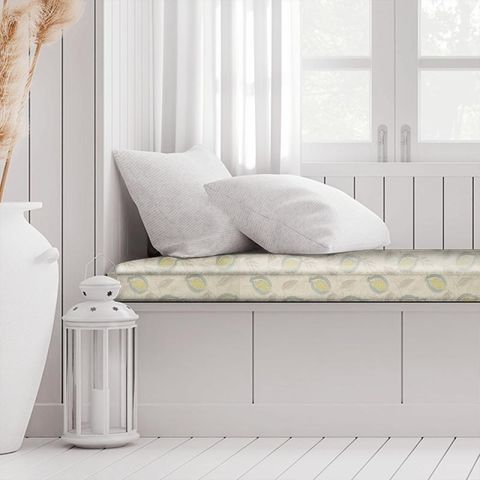 Fiori Celadon Box Cushion