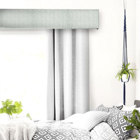 Havana Celadon Pelmet