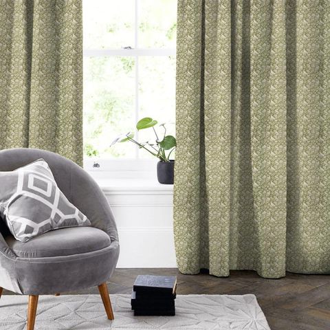 Heathland Moss Made To Measure Curtain