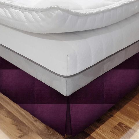 Tilia Mulberry Bed Base Valance