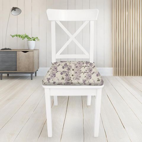 Amelie Mulberry Seat Pad Cover