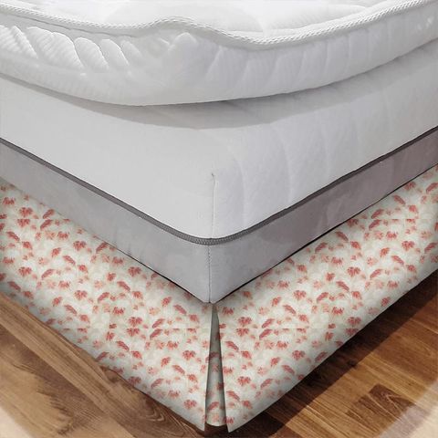 Savannah Paprika Bed Base Valance