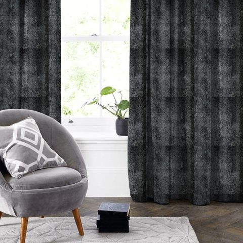 Vivaldi Slate Made To Measure Curtain