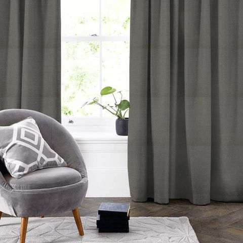 Hopsack Pebble Made To Measure Curtain