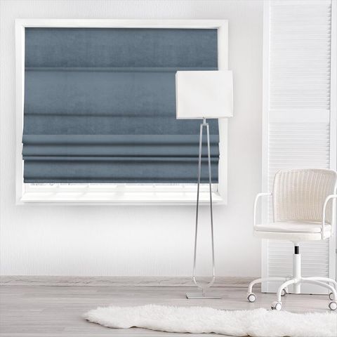 Geneva Azure Made To Measure Roman Blind