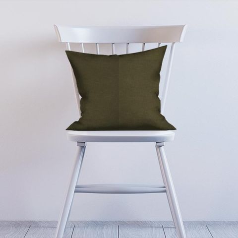 Highland Olive Cushion