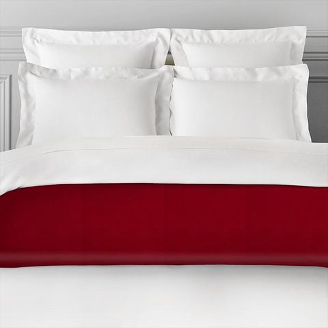Hexham Scarlet Bed Runner