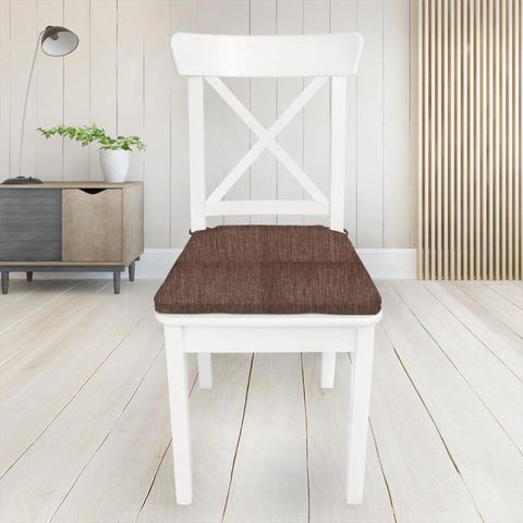 Morpeth Chestnut Seat Pad Cover