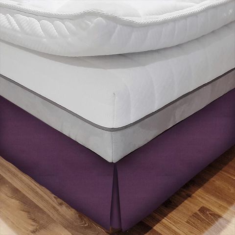 Hexham Grape Bed Base Valance