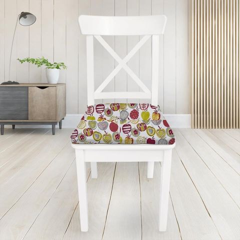 Apples Berry Seat Pad Cover