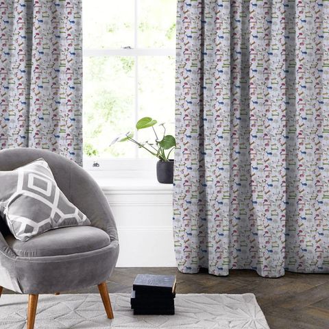 Oh My Deer Berry Made To Measure Curtain