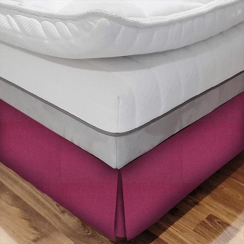 Finlay Fuchsia Bed Base Valance