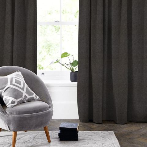Finlay Graphite Made To Measure Curtain