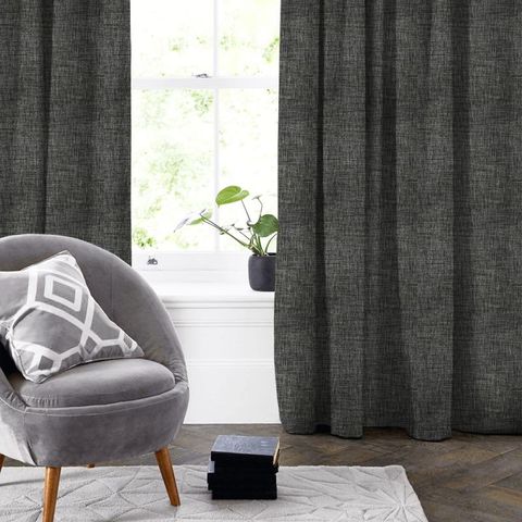 Hawes Charcoal Made To Measure Curtain