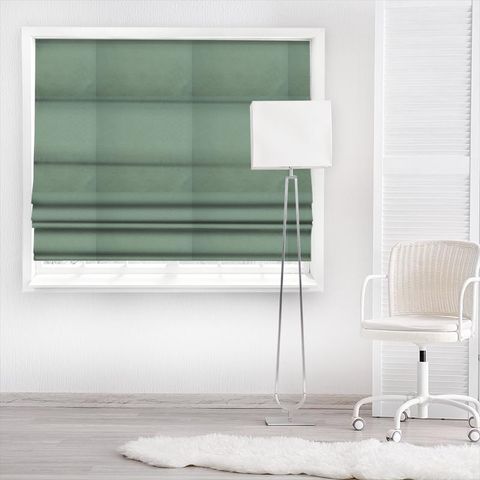 Crater Eau De Nil Made To Measure Roman Blind
