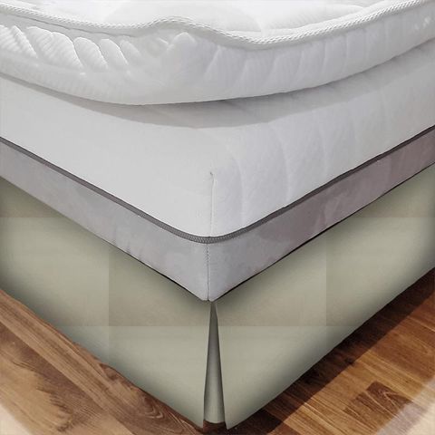 Crater Ivory Bed Base Valance