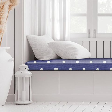 Full Stop Denim Box Cushion