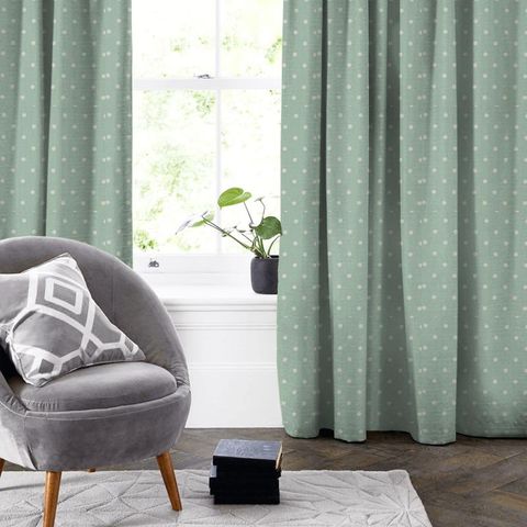 Full Stop Smoke Made To Measure Curtain