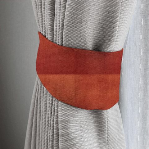 Velour Oxblood Tieback