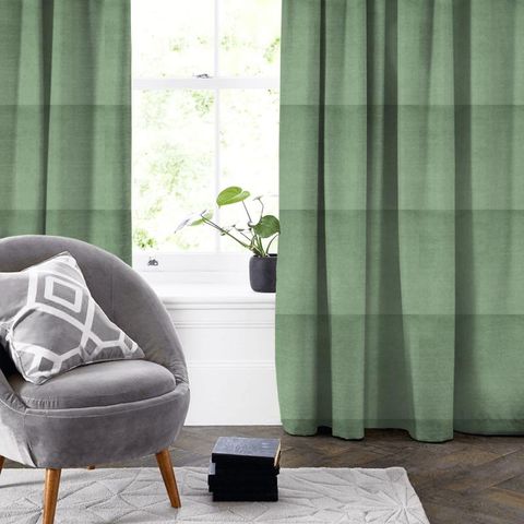 Velour Reseda Made To Measure Curtain