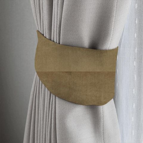 Velour Cocoa Tieback